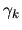 $\gamma_k$