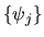 $\{\psi_j\}$