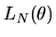 $L_N(\theta)$