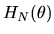 $H_N(\theta)$